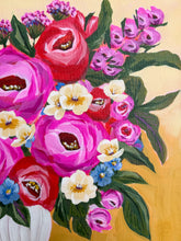 Load image into Gallery viewer, Butterscotch Blooms Original Painting