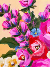 Load image into Gallery viewer, Butterscotch Blooms Original Painting