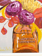 Load image into Gallery viewer, Framed Floral: Amber Glass Bouquet 1