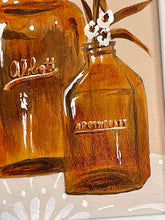 Load image into Gallery viewer, Framed Floral: Amber Glass Bouquet 2