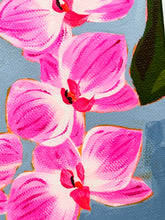 Load image into Gallery viewer, Orchid-Hot Pink Original Painting