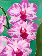 Load image into Gallery viewer, Orchid-Striped Original Painting