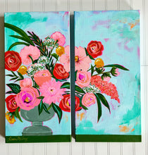 Load image into Gallery viewer, There Were Never Such Devoted Sisters Original Diptych Paintings