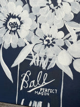 Load image into Gallery viewer, Zinnia Silhouette: Navy