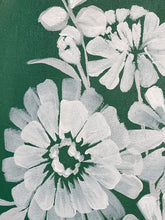 Load image into Gallery viewer, Zinnia Silhouette: Vintage Chalkboard Green