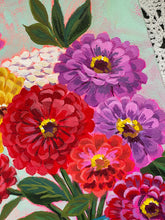 Load image into Gallery viewer, Jar of Zinnias