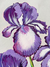 Load image into Gallery viewer, Purple & White Irises