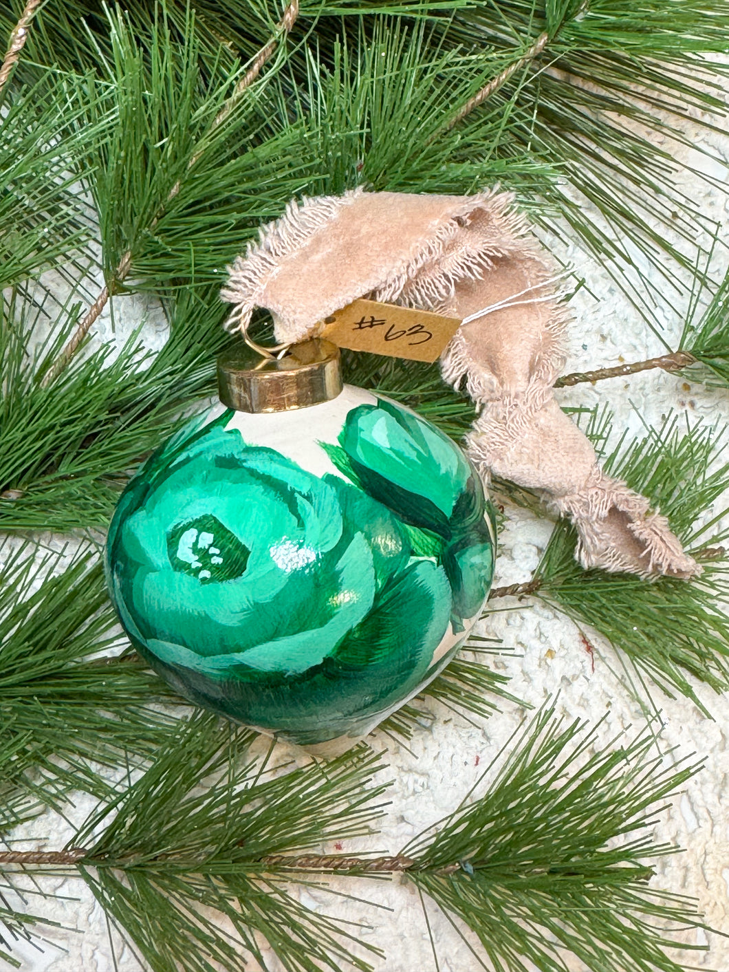 2025 Keepsake Christmas Ornament #63