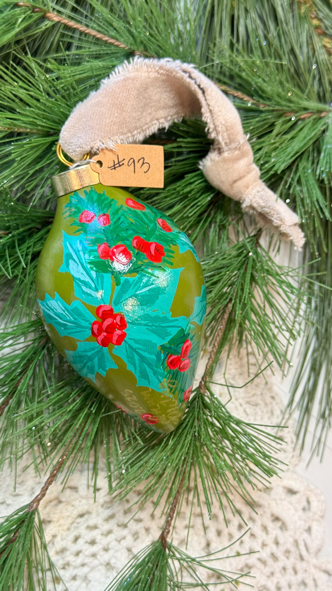 2025 Keepsake Christmas Ornament #93