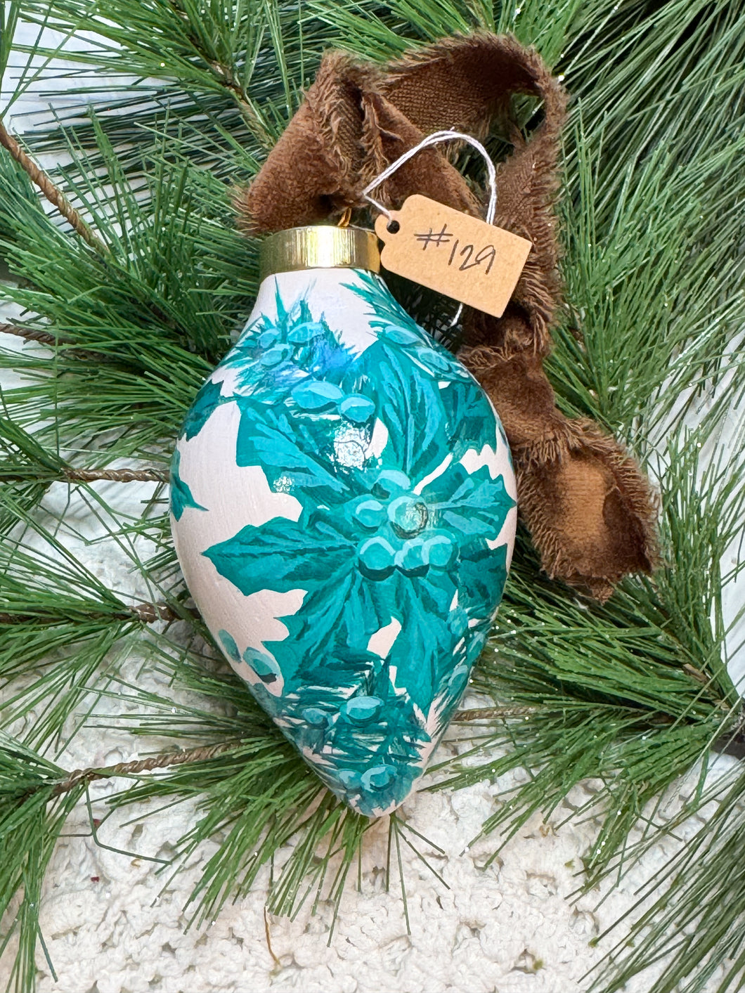 2025 Keepsake Christmas Ornament #129