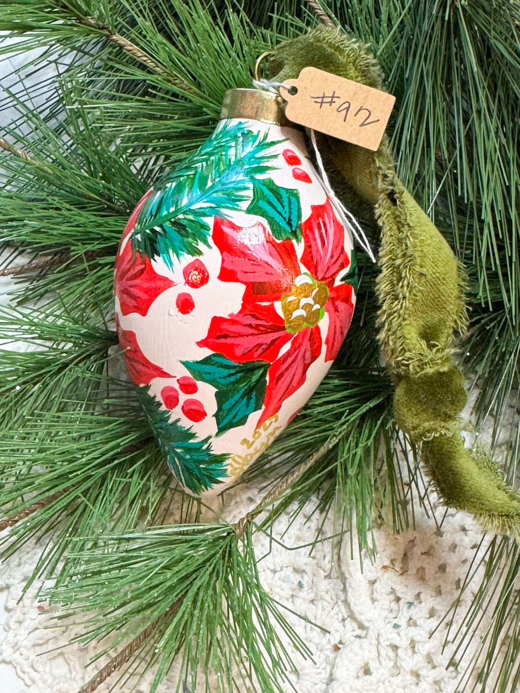 2025 Keepsake Christmas Ornament #92