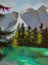 Load image into Gallery viewer, Mountain View Original Painting
