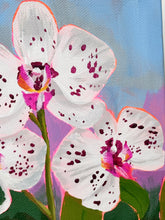 Load image into Gallery viewer, Orchid-Dots Ombre Original Painting
