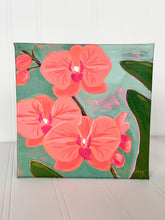 Load image into Gallery viewer, Orchid-Peach Original Painting
