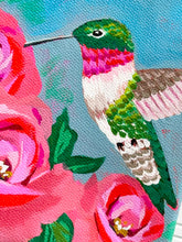 Load image into Gallery viewer, Ruby-Throated Hummingbird
