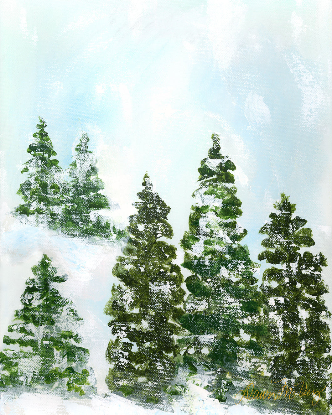 Frosted Pines