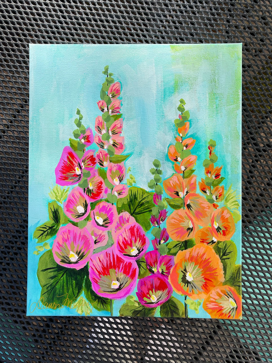 Hello Hollyhocks