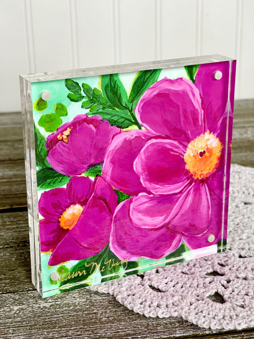 Hope Acrylic Framed Print