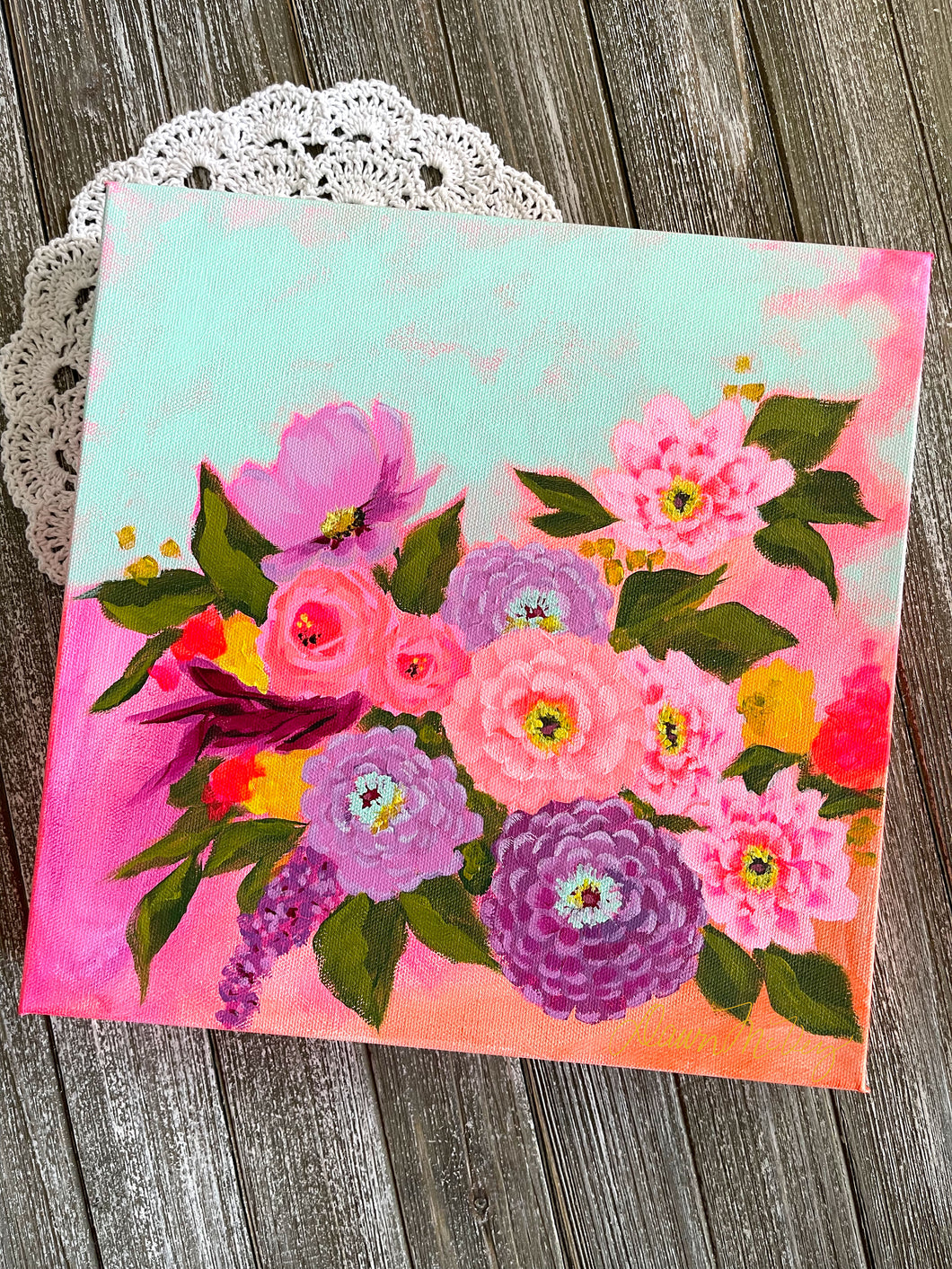 Zinnias 1